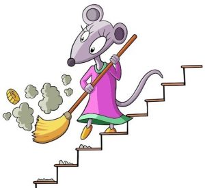 La rateta que escombrava l'escaleta